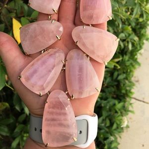 Kendra Scott Rose Quartz Harlow